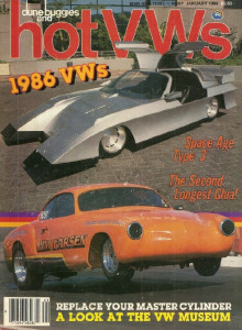 DUNE BUGGIES & HOT VW'S 1986 JAN - VW MUSEUM, ’56 MICROBUS, 1986 VWs